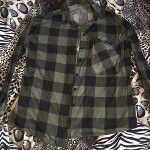 Green flannel